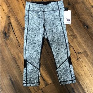 lululemon athletica Black and White Patterned Leggings